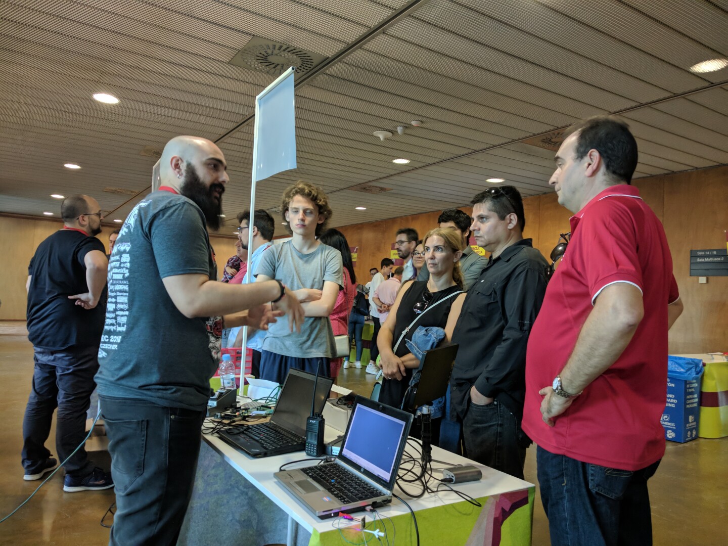 Explaining MCU glitching at Makers Murcia